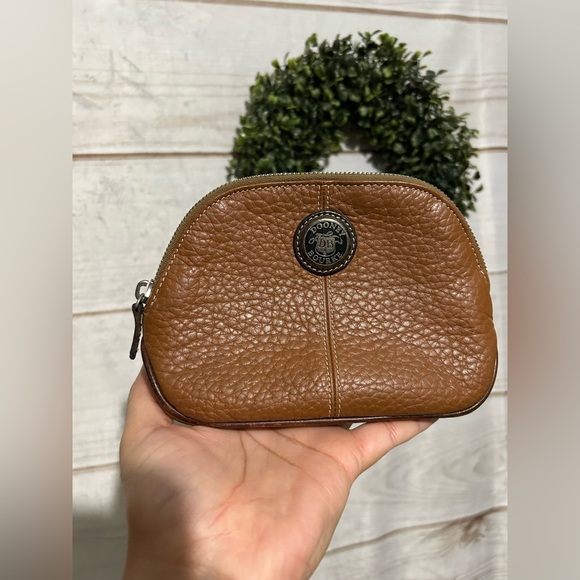 Dooney & Bourke Bags Vintage Dooney And Bourke Makeup Bag In Cognac